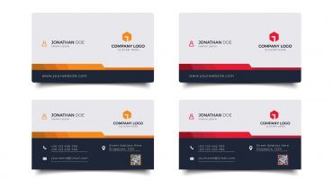مجموعه 4 عددی کارت ویزیت Business Card Package
