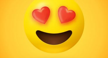 اموجی چشم قلبی Emoji