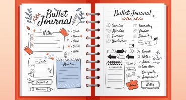 دفترچه یادداشت مدل Bullet Journal