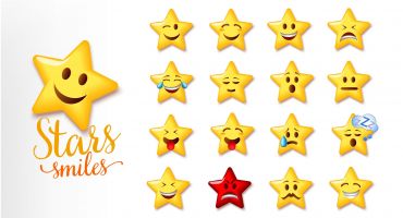 مجموعه اموجی ستاره Emoji