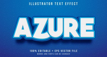 دانلود رایگان متن مدل Azure قابل ویرایش Text