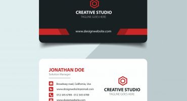 کارت ویزیت طرح خلاقیت Business card