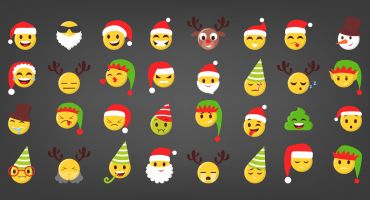 مجموعه اموجی تعطیلات کریسمس Emoji