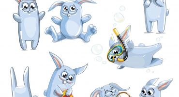 مجموعه اموجی خرگوش Emoji