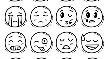 مجموعه اموجی طراحی شده با دست Emoji