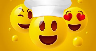اموجی با کلاه آشپزی Emoji