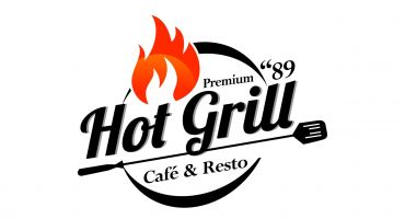 لوگو طرح Hot Grill