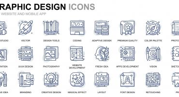 مجموعه آیکون مناسب طراحی سایت Icon