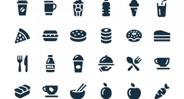 مجموعه آیکون غذا و نوشیدنی Icon