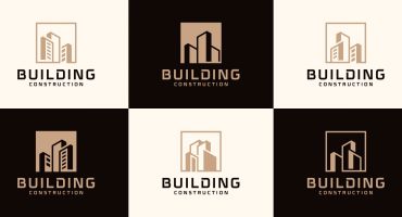 مجموعه 6 عددی لوگو ساختمان Logo