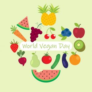 پوستر روز جهانی گیاه خواری