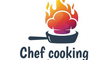 لوگو رستوران مدل Chef Cooking