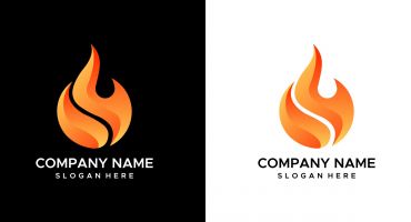 لوگو طرح آتش Logo