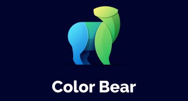 دانلود لوگو رنگی طرح خرس Bear logo