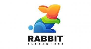 دانلود لوگو زیبا و رنگی خرگوش Rabbit
