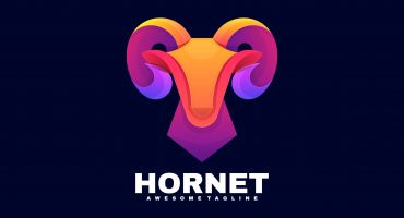 دانلود لوگو شاخ حیوان logo hornet