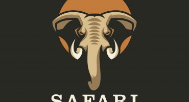 دانلود لوگو با طرح فیل elephant head logo
