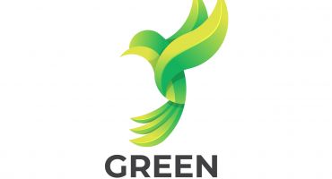 دانلود لوگو مرغ سبز Green bird logo