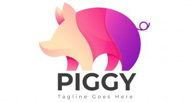 دانلود لوگو خوک Pig logo