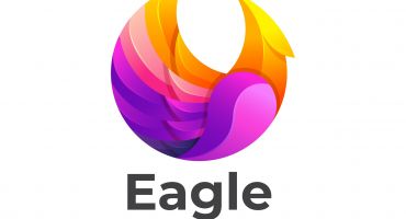 دانلود لوگو رنگی عقاب Eagle logo