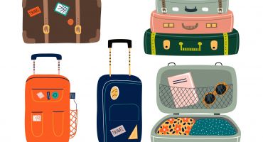 طرح چمدان های سفر Travel