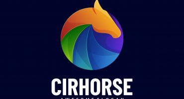 دانلود لوگو رنگی و زیبا اسب House logo