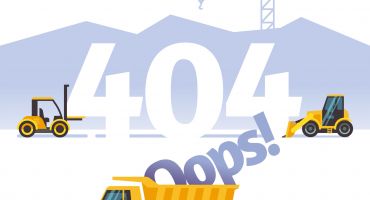 دانلود فایل لایه باز وکتور خطای 404 با تصویر کامیون