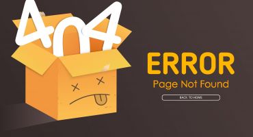 دانلود فایل لایه باز وکتور خطای 404 با تصویر باکس