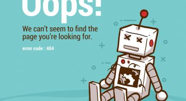دانلود فایل لایه باز وکتور خطای 404 با بک گراند ربات