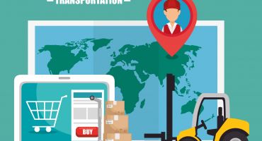 وکتور حمل و نقل مدل Logistic transportations
