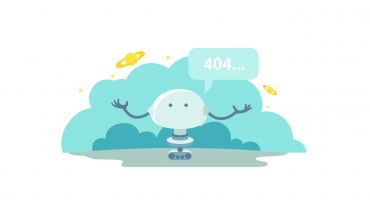 دانلود فایل لایه باز وکتور خطای 404 با تصویر ربات
