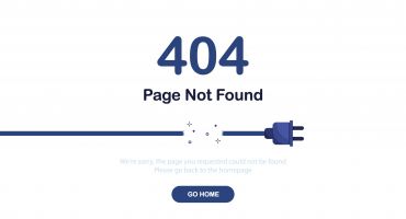 دانلود فایل لایه باز وکتور خطای 404 با تصویر کابل