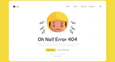 دانلود فایل لایه باز وکتور خطای 404 با طرح استرس
