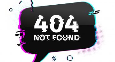 دانلود قالب لایه باز خطای 404 با تصویری از رنگ های مشکی و بنفش و سبز