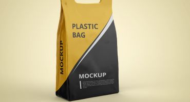 فایل موکاپ بسته بندی پلاستیکی محصول Mockup