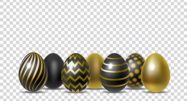 دانلود وکتور لایه باز تخم مرغ رنگی عید نوروز 1401