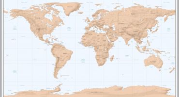 وکتور لایه باز نقشه قدیمی کشورها