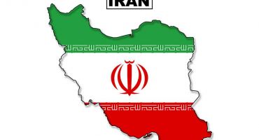 فایل وکتور نقشه ایران مدل پرچم