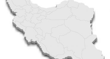 فایل وکتور نقشه ایران با مرز بندی استانی