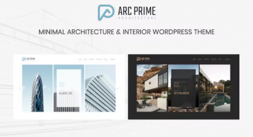 دانلود قالب وردپرس معماری مینیمال Arc Prime