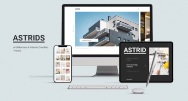 دانلود قالب وردپرس معماری و طراحی داخلی Astrids